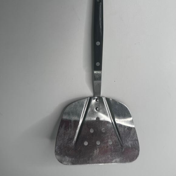 Vintage Retro Extra Wide Stainless Steel Pancake Turner Kitchen Tools Spatula - Picture 1 of 6